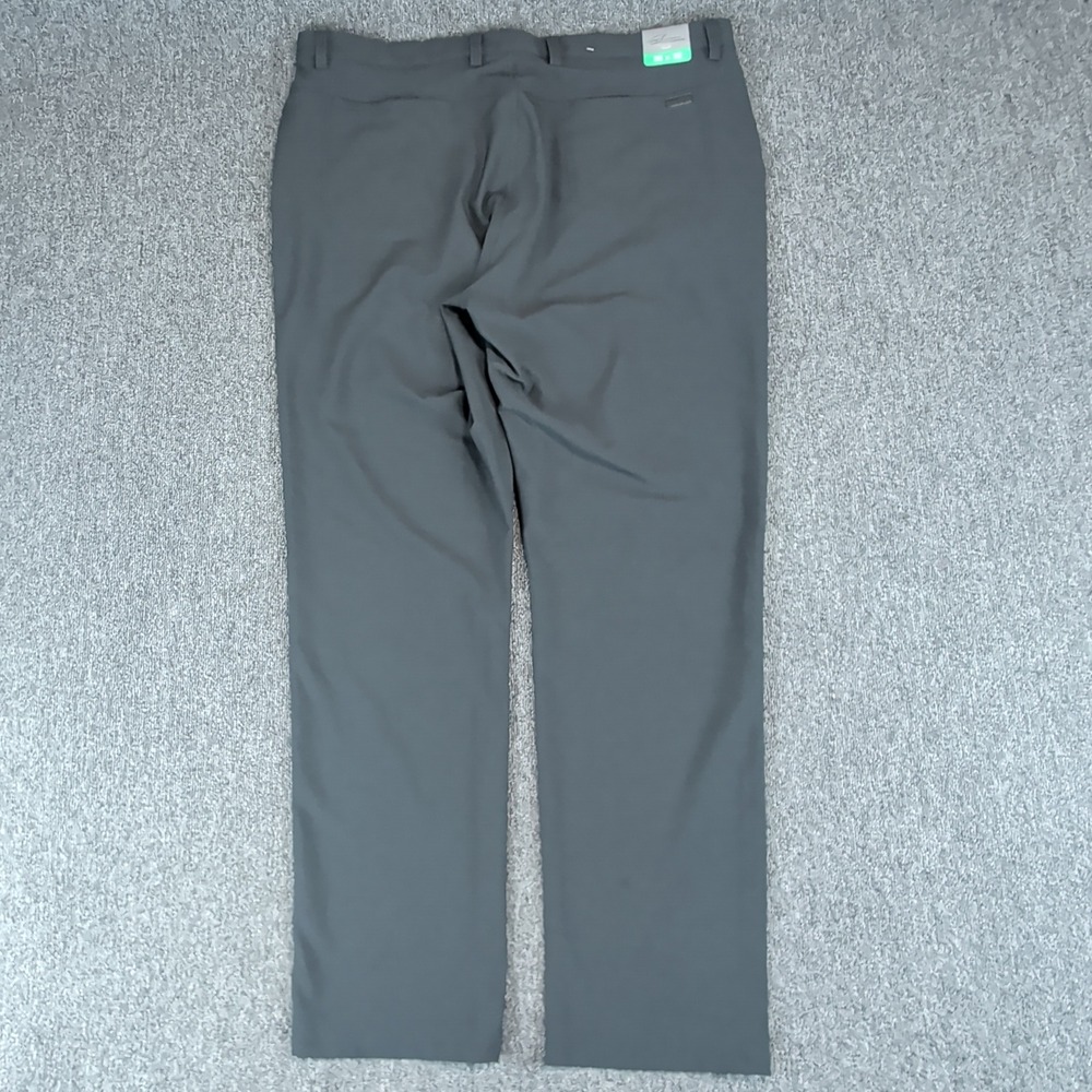 Greg Norman Mens Golf Pants 38x32 Gray Performance Stretch 5-Pocket NEW - Picture 5 of 6